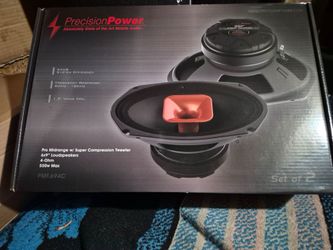Precision Power 6x9  with comprehension tweeters