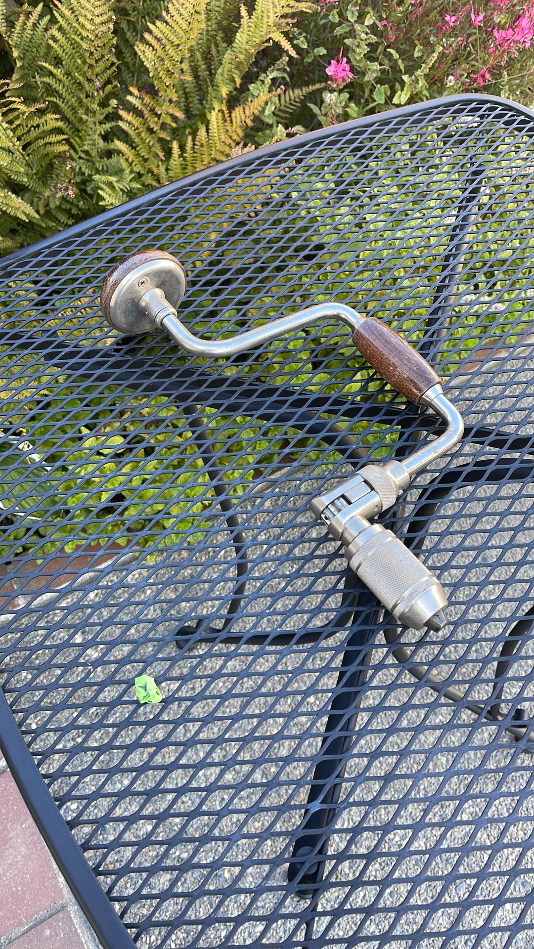 Stanley Wood Handle Hand Drill