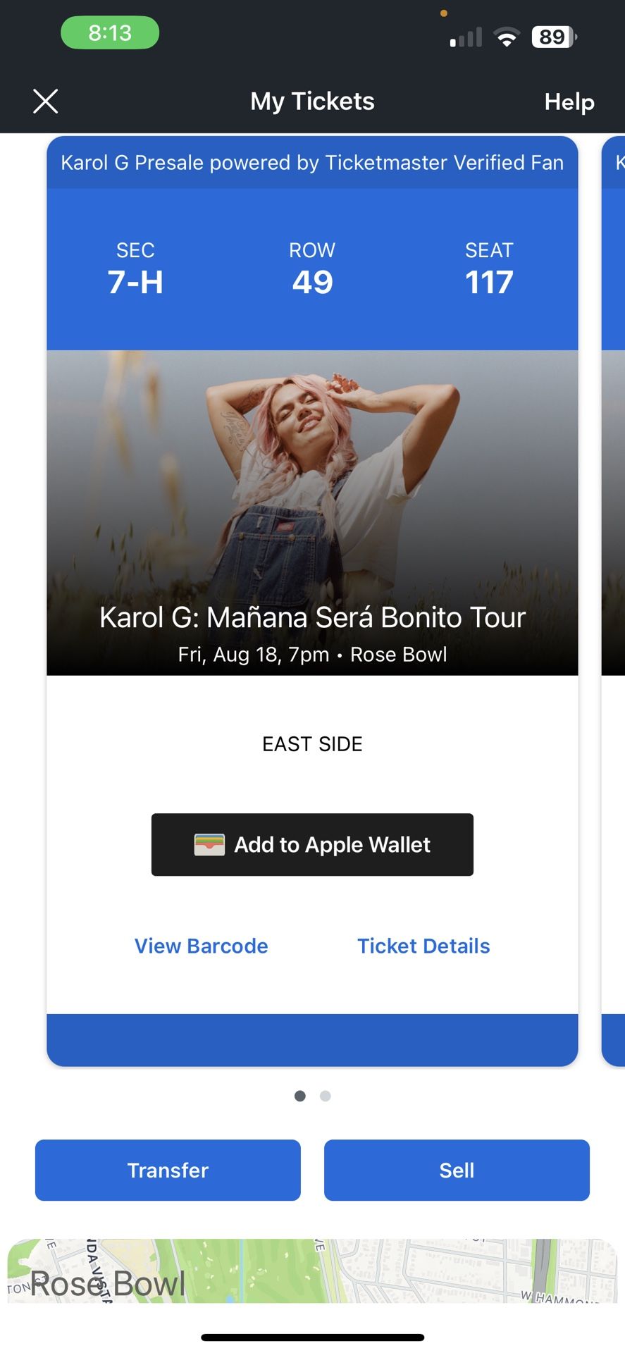 2 Karol G Tickets 8-18-23