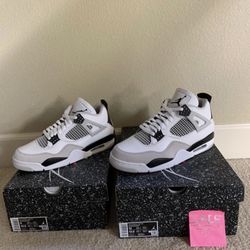 Jordan 4 military black size 9 & 12