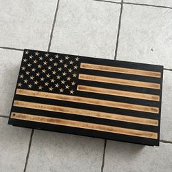 Hidden gun Wood Shelf Storage Safe