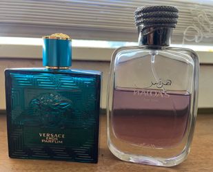 {READ DESCRIPTION} Authentic Versace Eros Parfum & Hawas Cologne