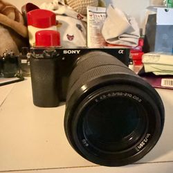 Sony a6000 with a 55-200mm sony 4.5-6.3