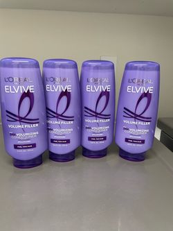 New 4x L’Oréal Elvive Volume Filler Conditioner