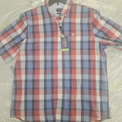 New XL Chaps Button Down 
