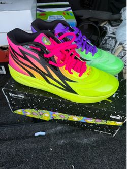 Lamelo ricky and morty size 10.5
