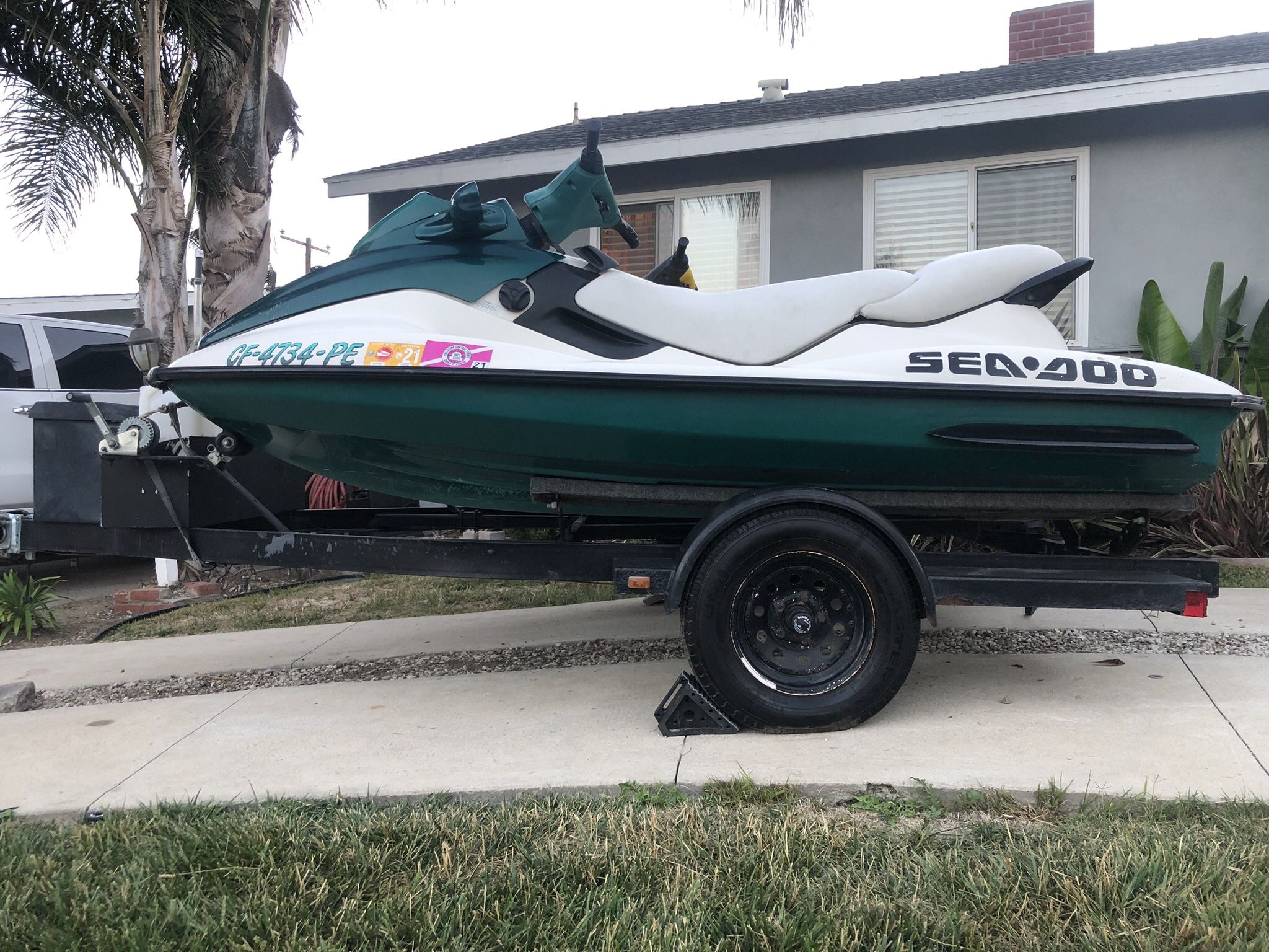 1997 SEADOO GTX and Double Trailer for Sale in Ventura, CA OfferUp