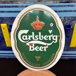 Carlsberg Beer Sign Mancave Garage
