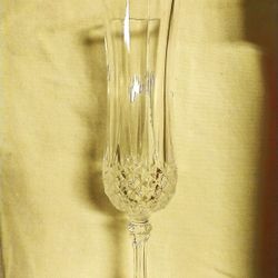 Cordial Glasses, 6 Longchamp 6 cl Cristal D'arques , 8.5” high x 2.5” diameter-