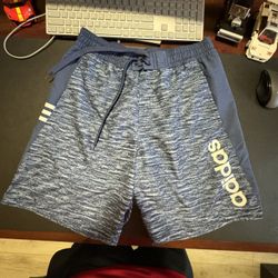 Blue Adidas Men’s Swimsuit Swim Trucks Medium M 