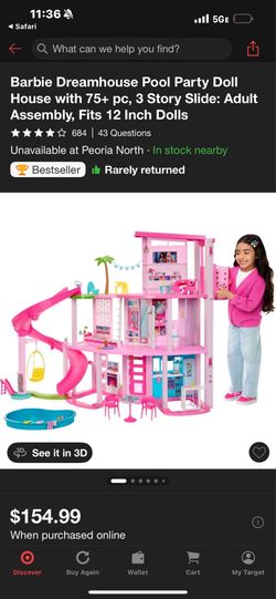 Barbie dream house