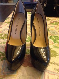 Chinese laundry shoes blk heels