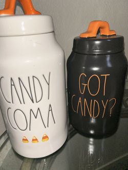 Rae Dunn Candy Canisters