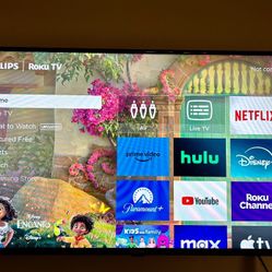 40” Philips Roku TV..$100