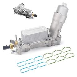 926-876 Upgraded Full Aluminum Engine Oil Cooler Filter Housing