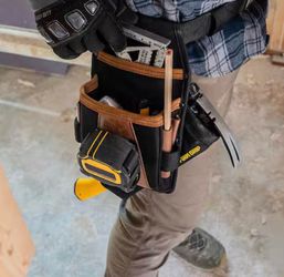 FIRM GRIP Build-A-Rig Everyday Belt Kit (Includes Utility Pouch and Hammer Sleeve
