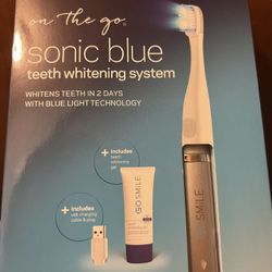 Sónic Blue Teeth Whitening System 