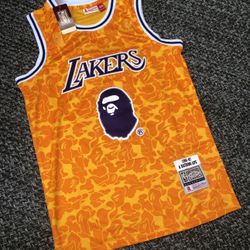 BAPE x Lakers Jerseys