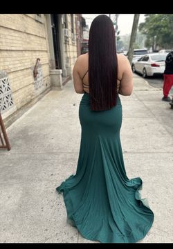 Emerald Green Dress 