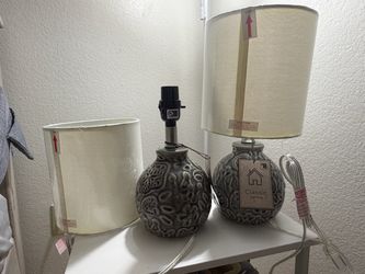 Classic Lighting Ceramic Table Lamps Set of 2 or individual