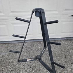Weight Plates Rack Storage Rack Weightlift Excercise Workout Plates Rack Tree