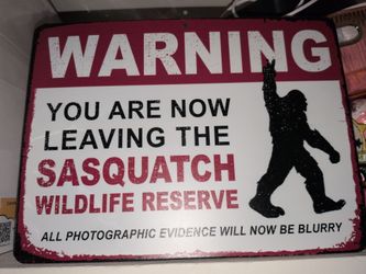 Sasquatch sign