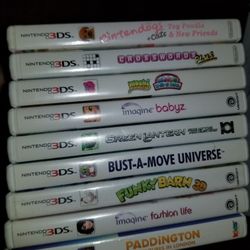 Nintendo 3ds Games 10.00 Each