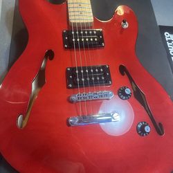 Squier Affinity Series Starcaster Practically Mint Cherry Red