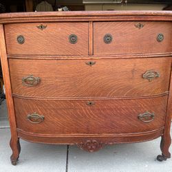 Oak Antique Cabinet 