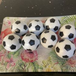 8 PCS Mini Sports Balls Foosball Table Replacement Ball