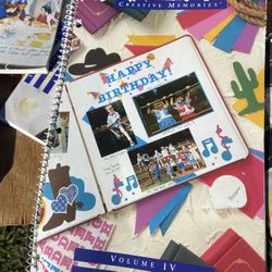 Scrapbooking supplies