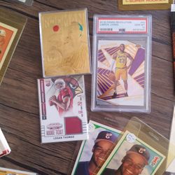 Sports cards Basketball football baseball