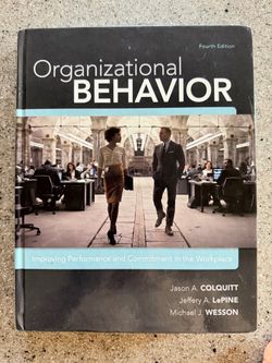 Organizational Behavior textbook for ASU classes