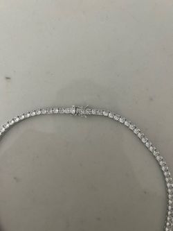 Moissanite tennis chain very high-quality 2000k retail