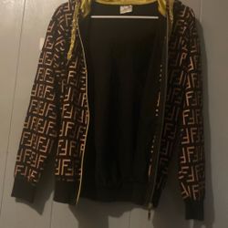 Fendi Jacket, Size Medium