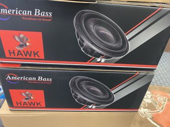 2 American Bass Shallow 12 New