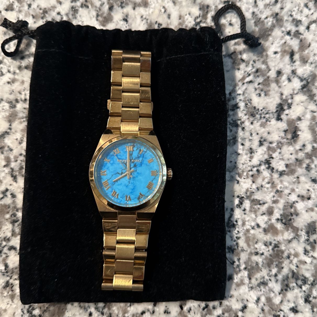 Michael Kors Blue/gold Women’s Watch 