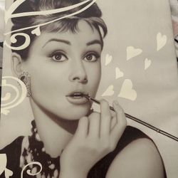 Audrey Hepburn Canvas 