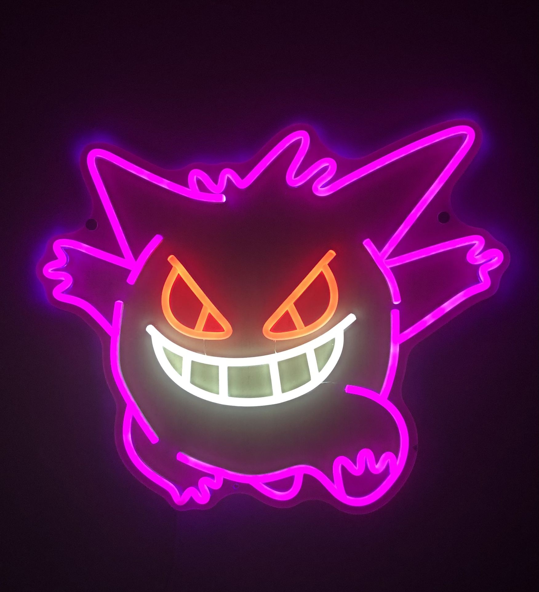 Gengar Neon/ LED Pokemon Light