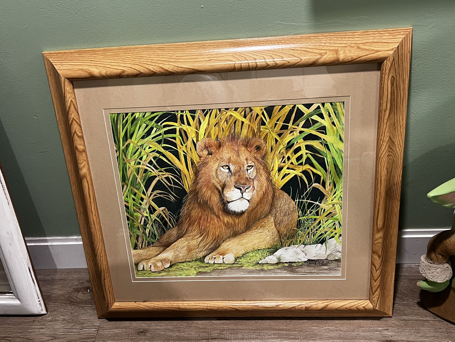 Very Nice Original Drawing (colored Pencil)