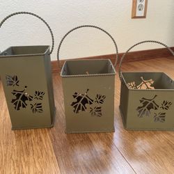 Fall Leaf Luminaries 