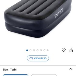 Mattress Inflatable Twin Size SET OF 2 - INTEX Great For Camping 