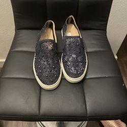 Sequined Slip On Sneaker