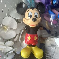 VINTAGE MICKEY MOUSE TELEPHONE 10" WALT DISNEY 1988 
