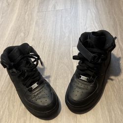 Black High Top Air Force Ones