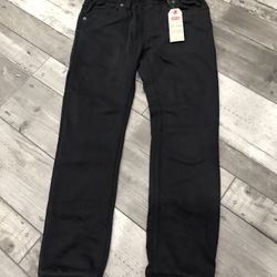 Levi’s Boys Joggers Black Size Medium