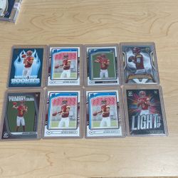 8x Jayden Daniels rc lot