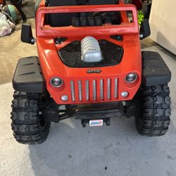 Jeep Power Wheel, Need New Battery