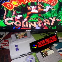 SUPER NINTENDO JR CON 2 JUEGOS 2 GAMES