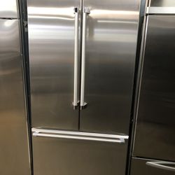 Thermador 36” Stainless Steel Built In French Door Refrigerator Bottom Freezer 